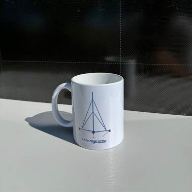 High-quality ceramic mug L'Hydroptère