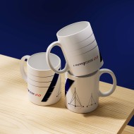 Mug céramique L'Hydroptère avec son foil