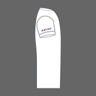 Patron vue de côté t-shirt blanc "L'Hydroptere"